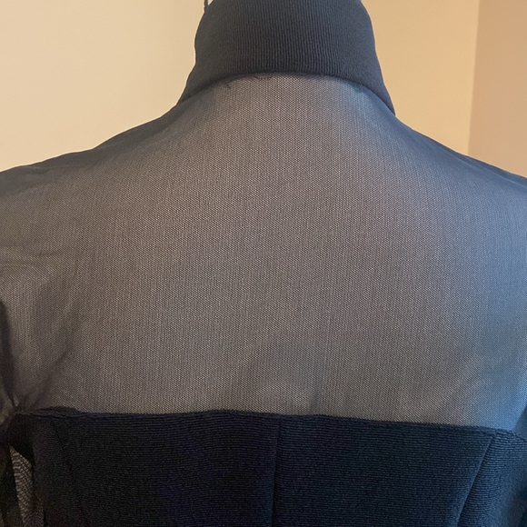 VINTAGE LILLIE RUBIN Made In USA Size M Black Dressy Jacket Long Sheer Sleeves - Picture 7 of 13